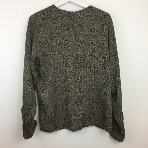 Anne Klein | 100% Silk Vintage Blouse - Picture 4 of 6